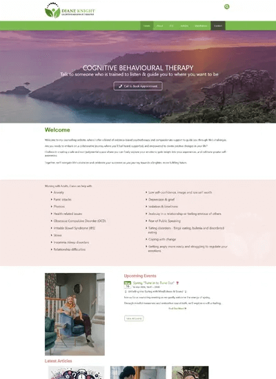 Diane Knight - Cognitive Behaviour Therapy